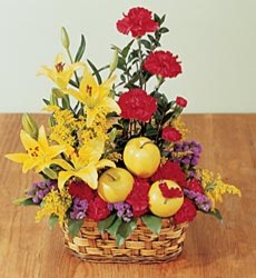 China Gourmets China,,China:Fruit Flower Basket